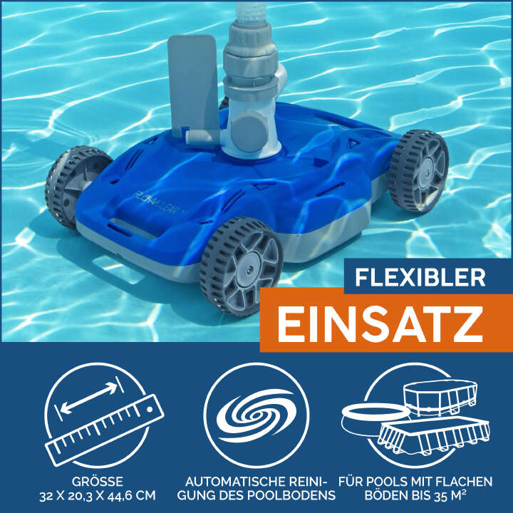 Bestway Pumpenbetriebener Poolroboter AquaDrift™